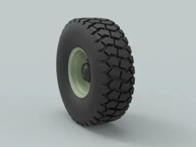 Offroad truck wheel 2 3D model