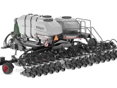 Fendt Momentum Planters 3D model