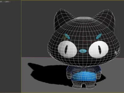 Lovely kitten welcome to download Free 3D model