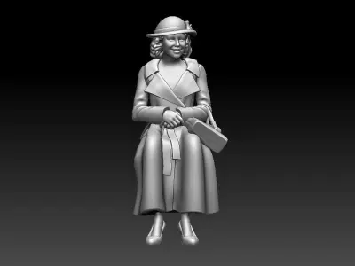 PASSENGER 3D print model 14