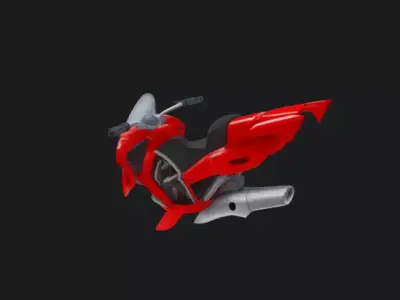  Aircraft 3D Model for Games  Animation 3D model