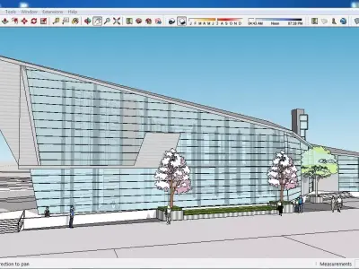 Sketchup Museum 125 3D model