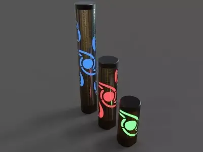 WaterTribal Cover Free 3D model