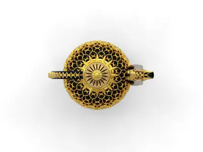 Antique Mughal Surahi 3D print model