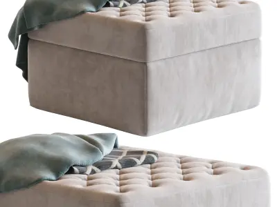 Pouf Haero 3D model buy