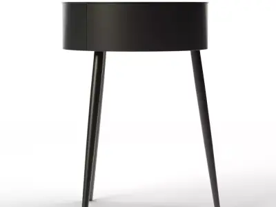 Mitzi Storage Nightstand Antique Bronze Low-poly 3D model