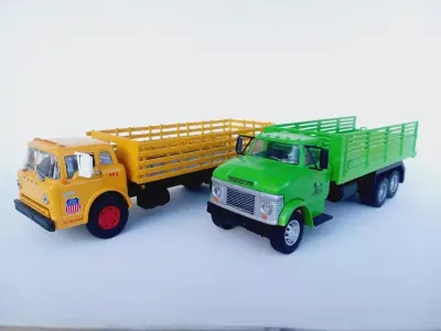 1966 Ford N600 truck cab 3D print model