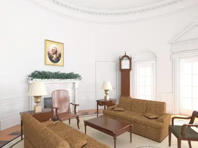 Oval Office  purchase 3D model