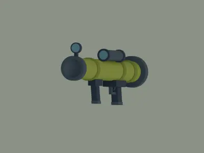Bazooka 3D model get