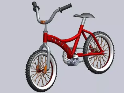 Bicycle 3D model 3