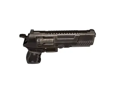 Revolver 3D model shop