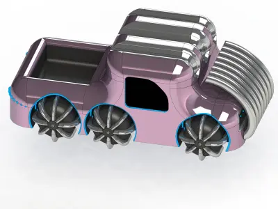 NEW CYBERTRUCK 3D print model