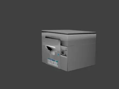 printer Samsung SCX-3400 Low-poly 3D model