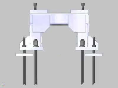 26366-ROBOT BASE KAWASAKI BX100S-400 3D model