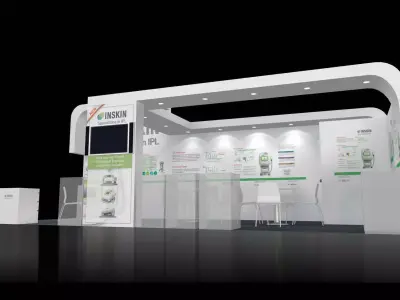 Exhibition - Area - 9X4-3DMAX2009-015 3D model