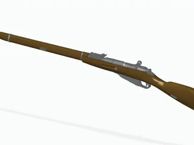 Mosin 91-30 3D model