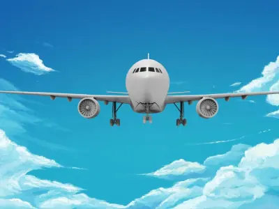 Airbus A330 3D model purchase