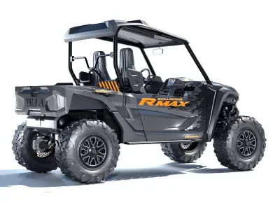 Wolverine RMAX2 1000 LE Black 3D model