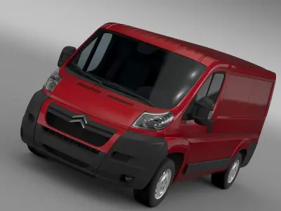 Citroen Jumper 250 L1H1 2006 -2014 3D model