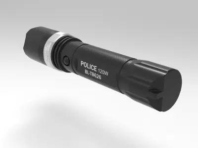 Flashlight 3D model order