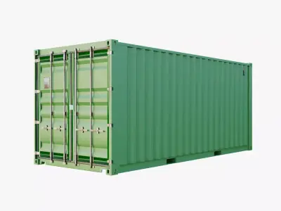 Shipping Container Free 3D model purchase