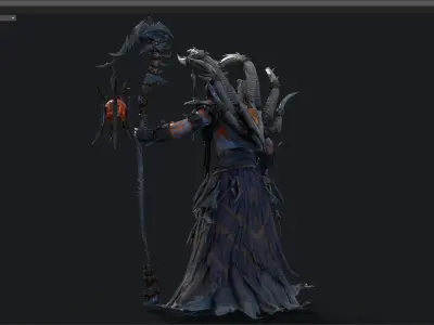 Orc sacrifice 3D model