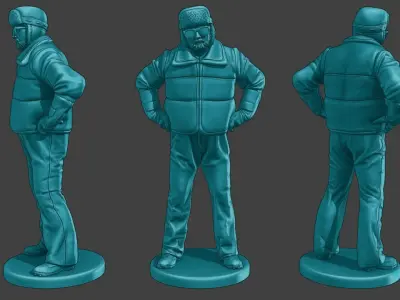 Actual Male Truck Driver AMTD Pack1