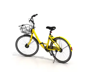 ofo sharing bicycles 3D model