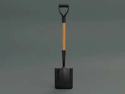 Spade Tool Model  3D model