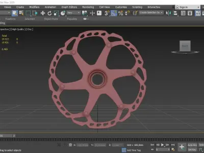 Shimano SM RT Brake Disc 3D model