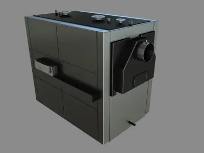  Low-temperature boiler Vitoplex 100 3D model