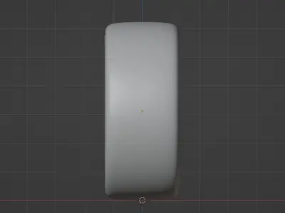 Base Front and Rear Tyre Shape 3D model  Low-poly 3D model