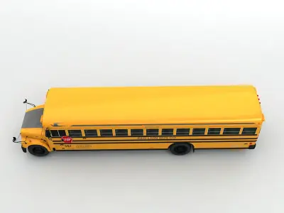 School Bus  3D model purchase
