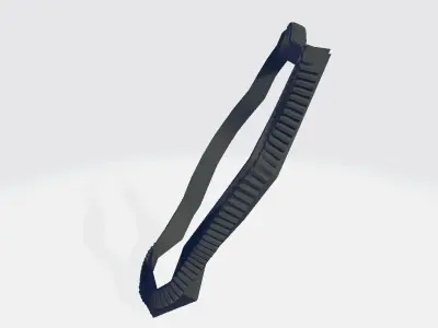Bullet Band Low-poly 3D model