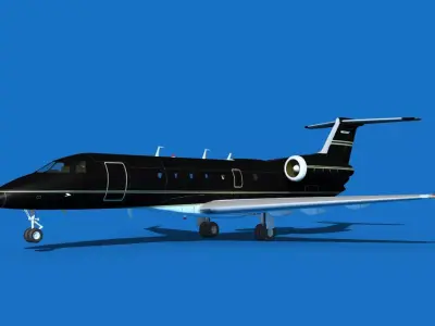 Embraer Legacy 500 V15 3D model