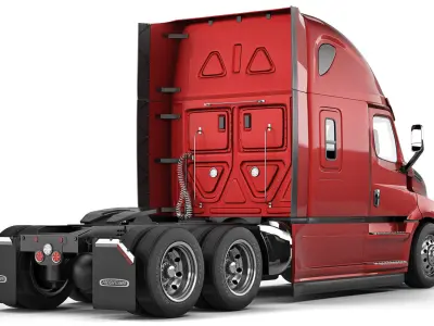 Freightliner Cascadia 2020 Sleeper Cab 3D model