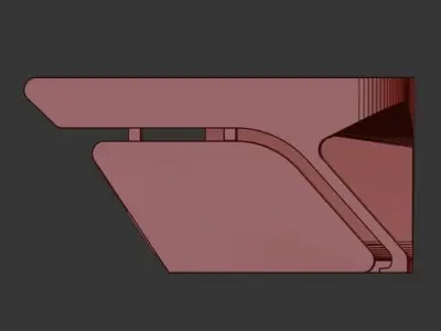 Modern Executive desk 3D model