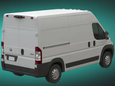2024 Ram ProMaster 2500 SLT CARGO VAN HIGH ROOF 136 WB 3D model