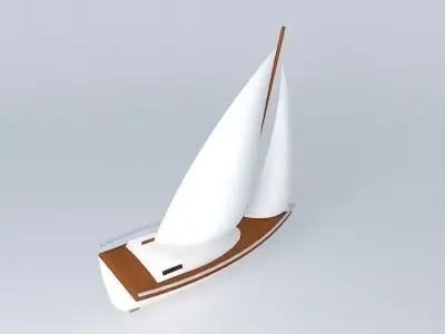 My Sailboat Free 3D model