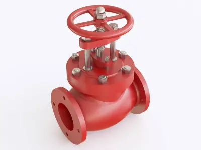 Valve 01 3D model