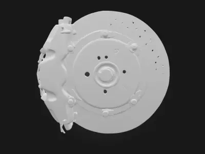 Cobra Brake System  High-Performance Disc Brake Model 3D model