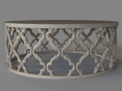 Clover Large Coffee Table 3D model