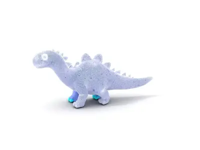Playful Dinosaur Toy model pack Low-poly 3D model