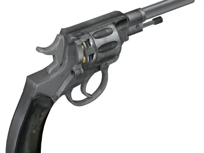 Nagant M1895 3D model
