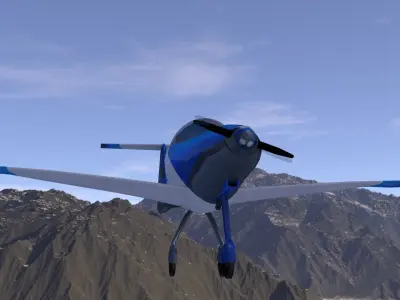 Airplane 3D model get