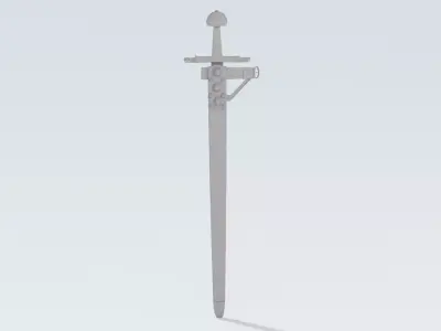 the sword of Louis XIV 3D model