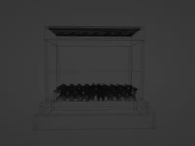Fish tank 3D model order
