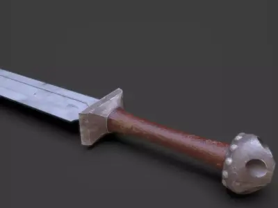 Old Sword 3D model
