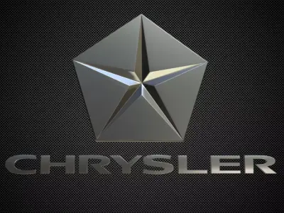 chrysler logo 3D model from CGTrader