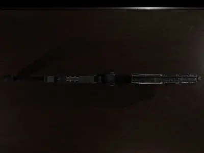 Sci-Fi Concept Gun Free 3D model